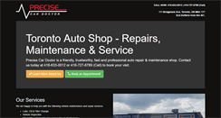 Desktop Screenshot of precisecardoctor.com